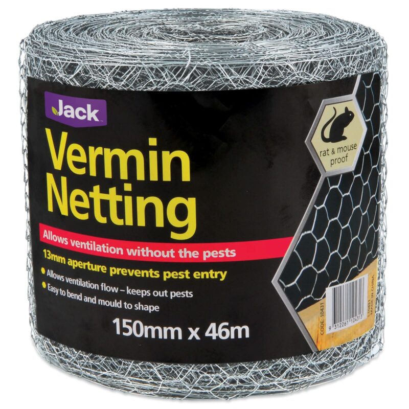 10431 Netting Vermin 15x1.3x.56 46m