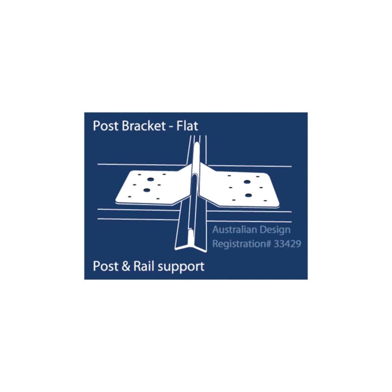 12215 Post Bracket Flat
