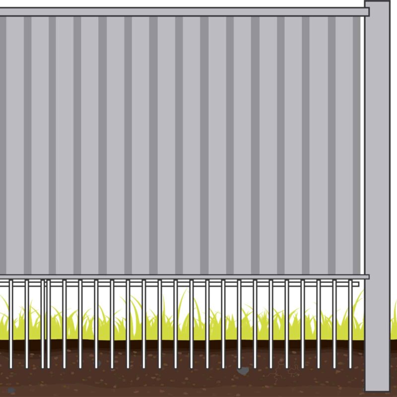14403 200x825mm Under Guard Fence Barrier