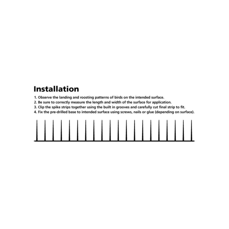 18410 Anti-Bird Spikes 600mm