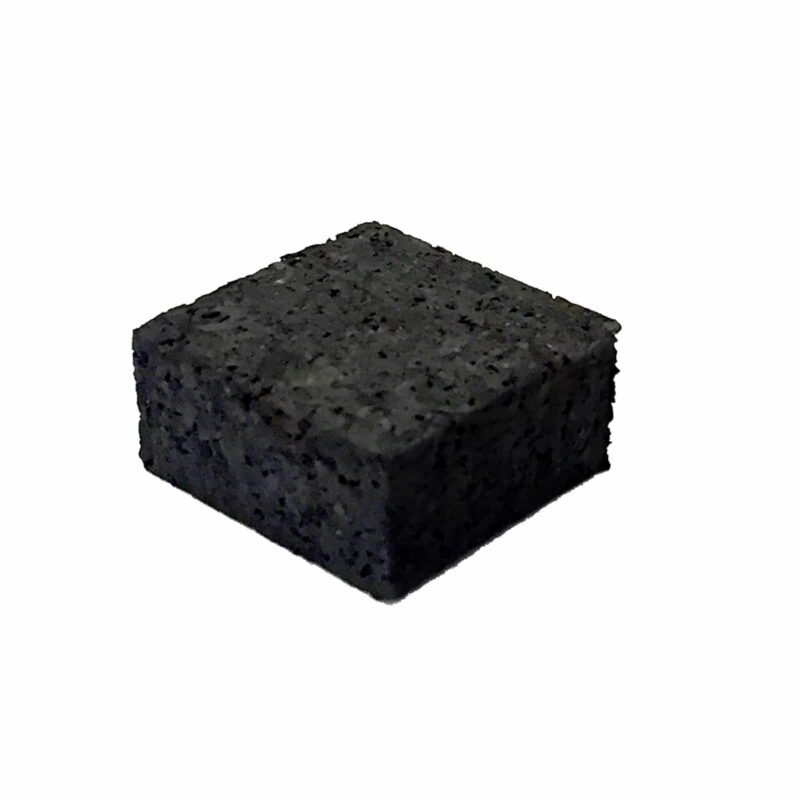 18542 Pot Risers Rubber Square 25mm