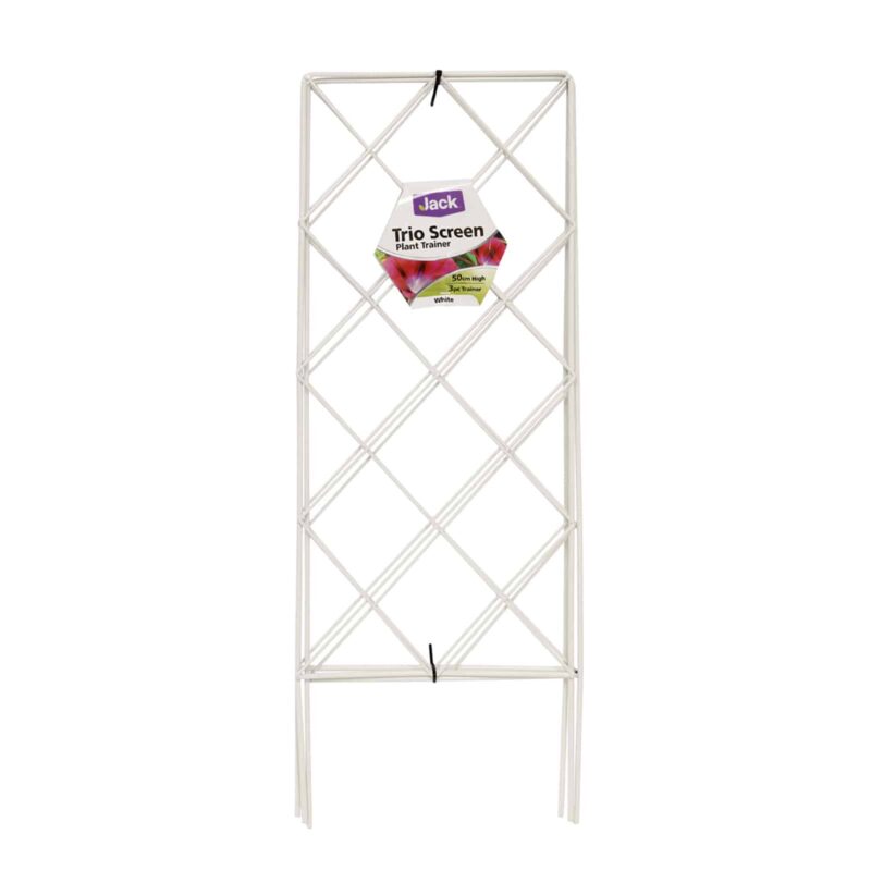 18556 Trio Trainer Plant Trainer White 50cm