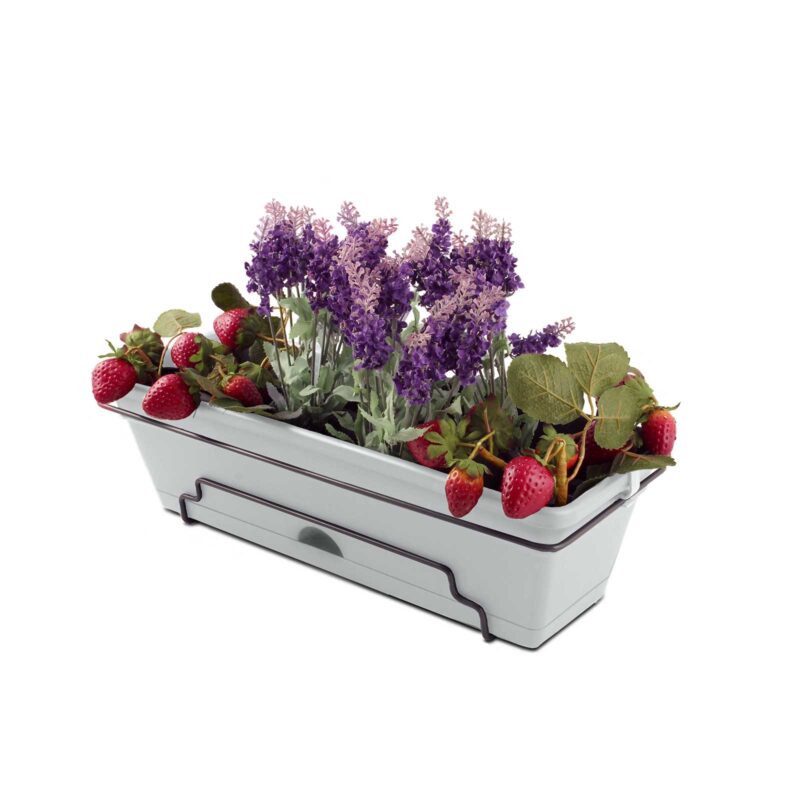 18690 Garden Up classic planter concrete grey