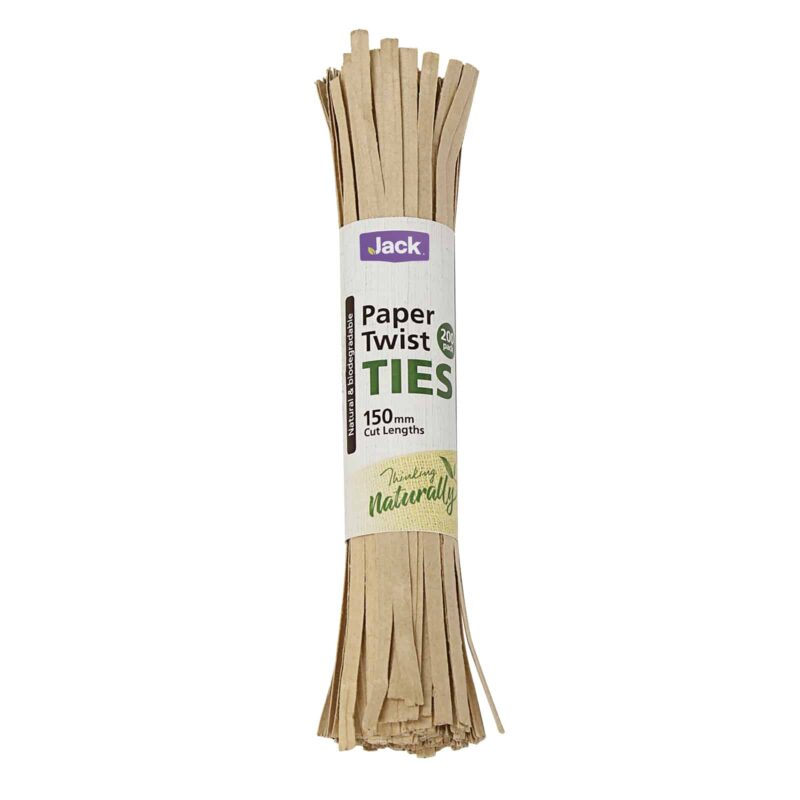 18747 Paper Twist Ties Cut Lengths 200pk