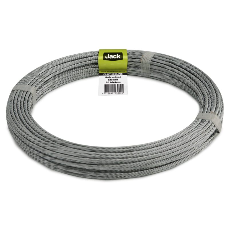 23000 Galvanised Strand Clothesline 30m