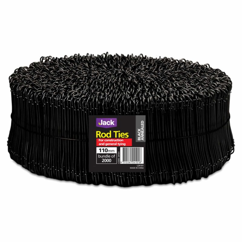 24101 Rod Tie 110mm Black Annealed Bundle 2000