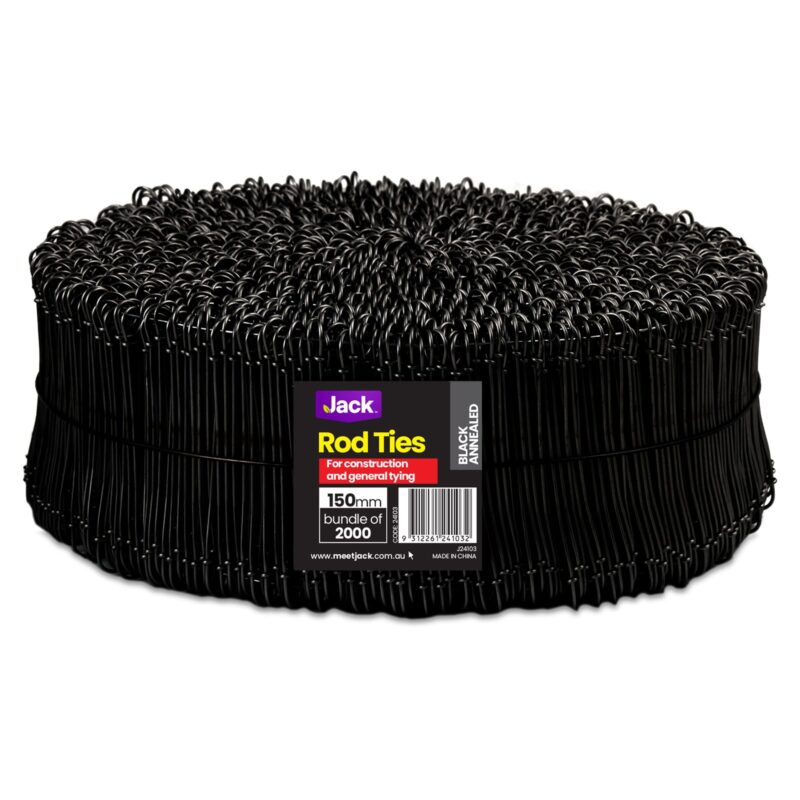 24103 Rod Tie 150mm Black Annealed Bundle 2000