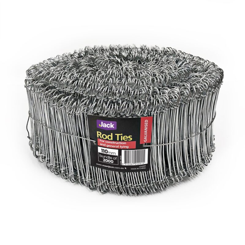 Rod Tie 110mm Galvanised Bundle 2000