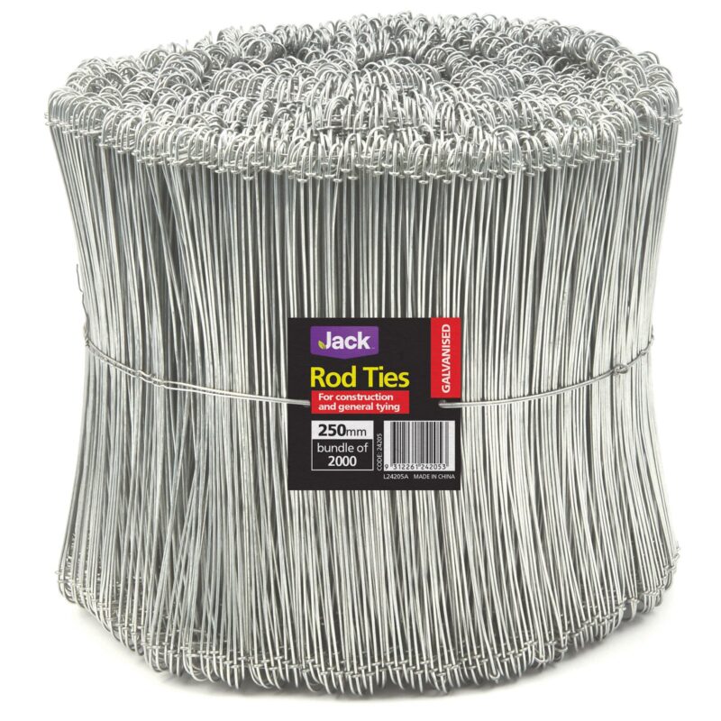 24205 Rod Tie 250mm Galvanised Bundle 2000
