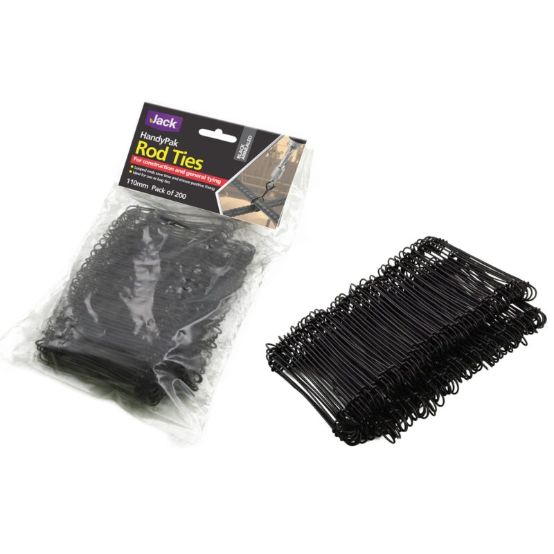 24501 Rod Tie Black Annealed HandyPak 110