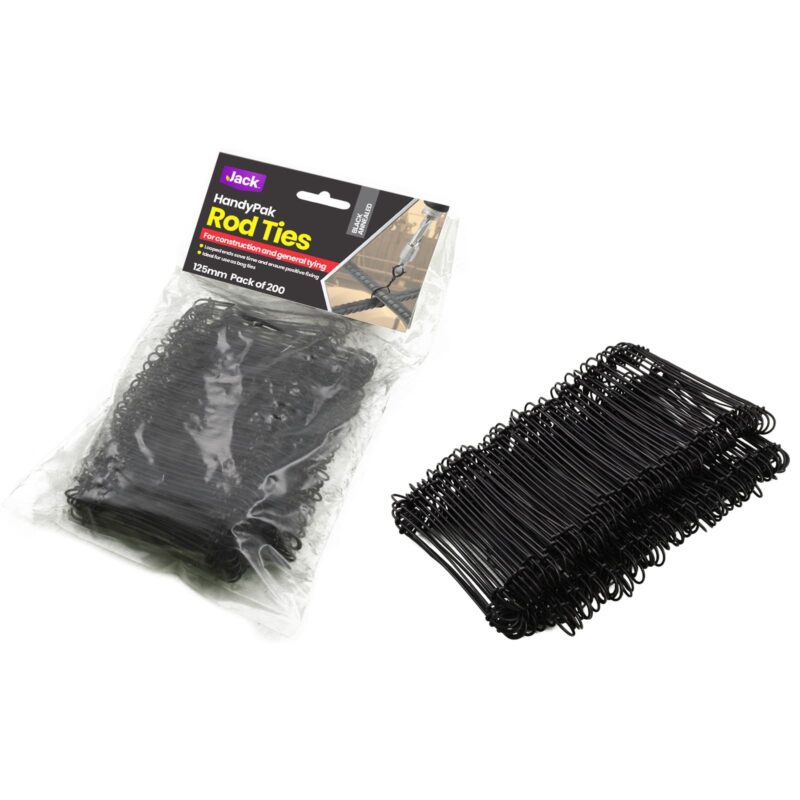 24502 Rod Tie – Black Annealed HandyPak 125