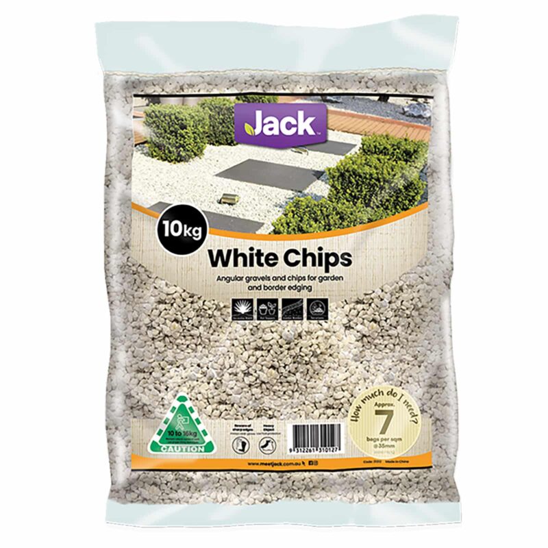 31012 White Chips 2-6mm 10kg