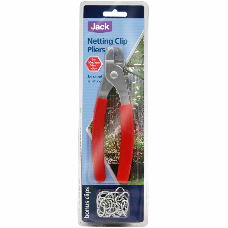 12405 Pliers Netting Clip Red Handle