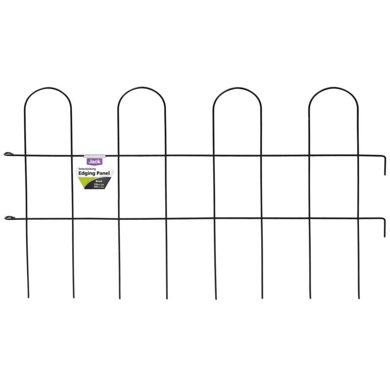 14361 Edging Panel 550x890mm Black