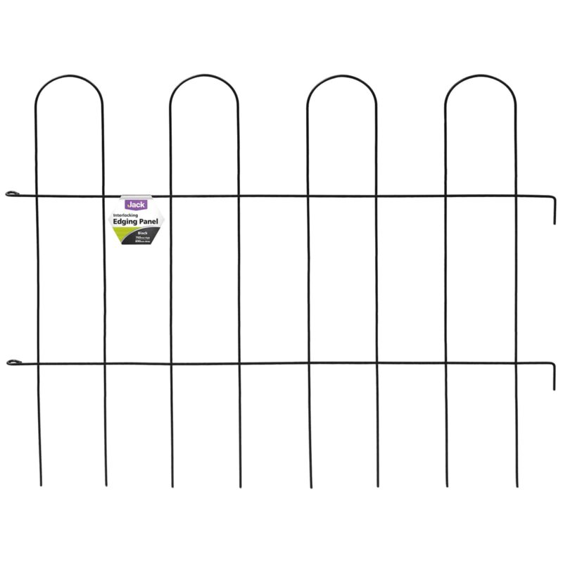 14363 Edging Panel 760x890mm Black