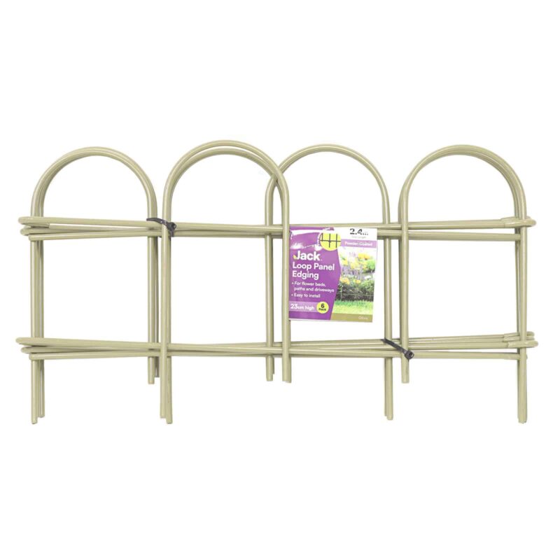 14397 Looped Edging Panel Set Olive