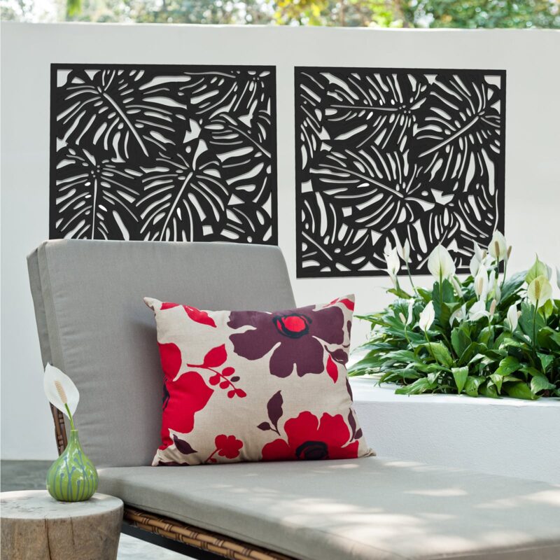 34245 Arrum Wall Art Charcoal lifestyle