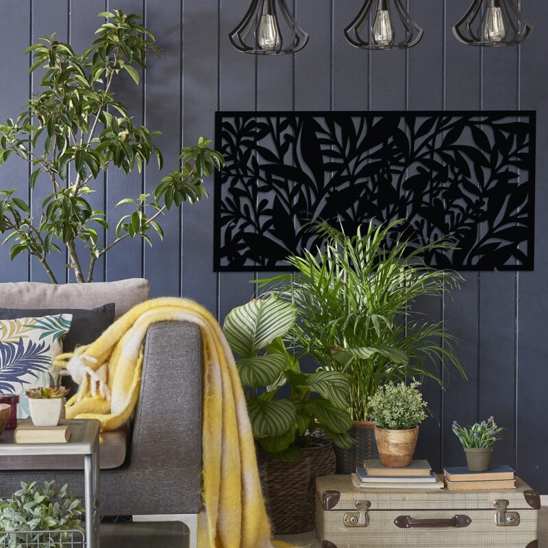 34232 Hinterland Wall Art Charcoal lifestyle