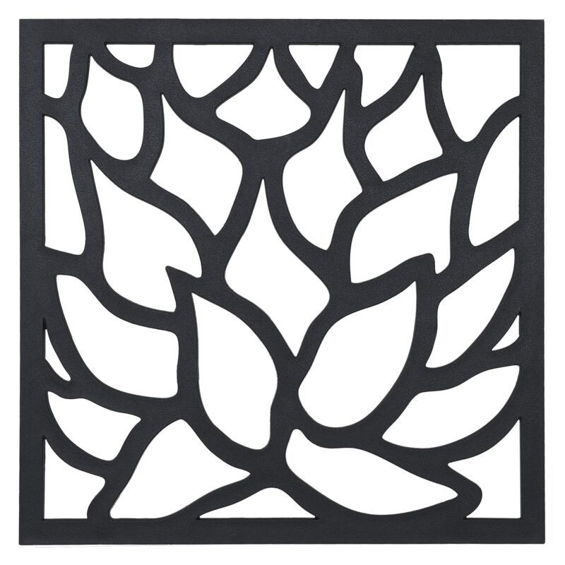 34214 Lotus Wall Art Charcoal
