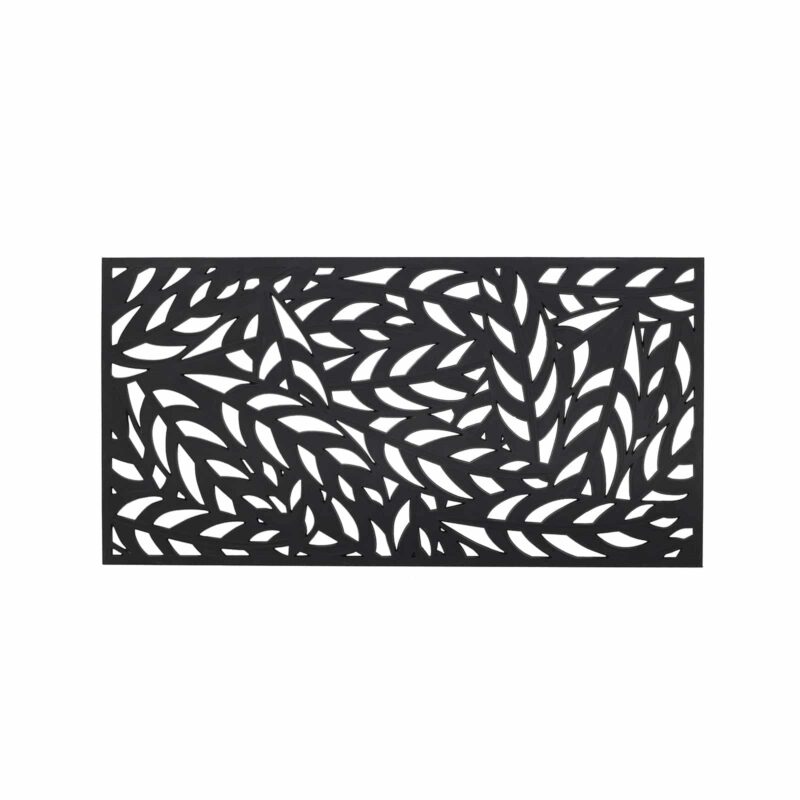 34243 Palm Wall Art Charcoal