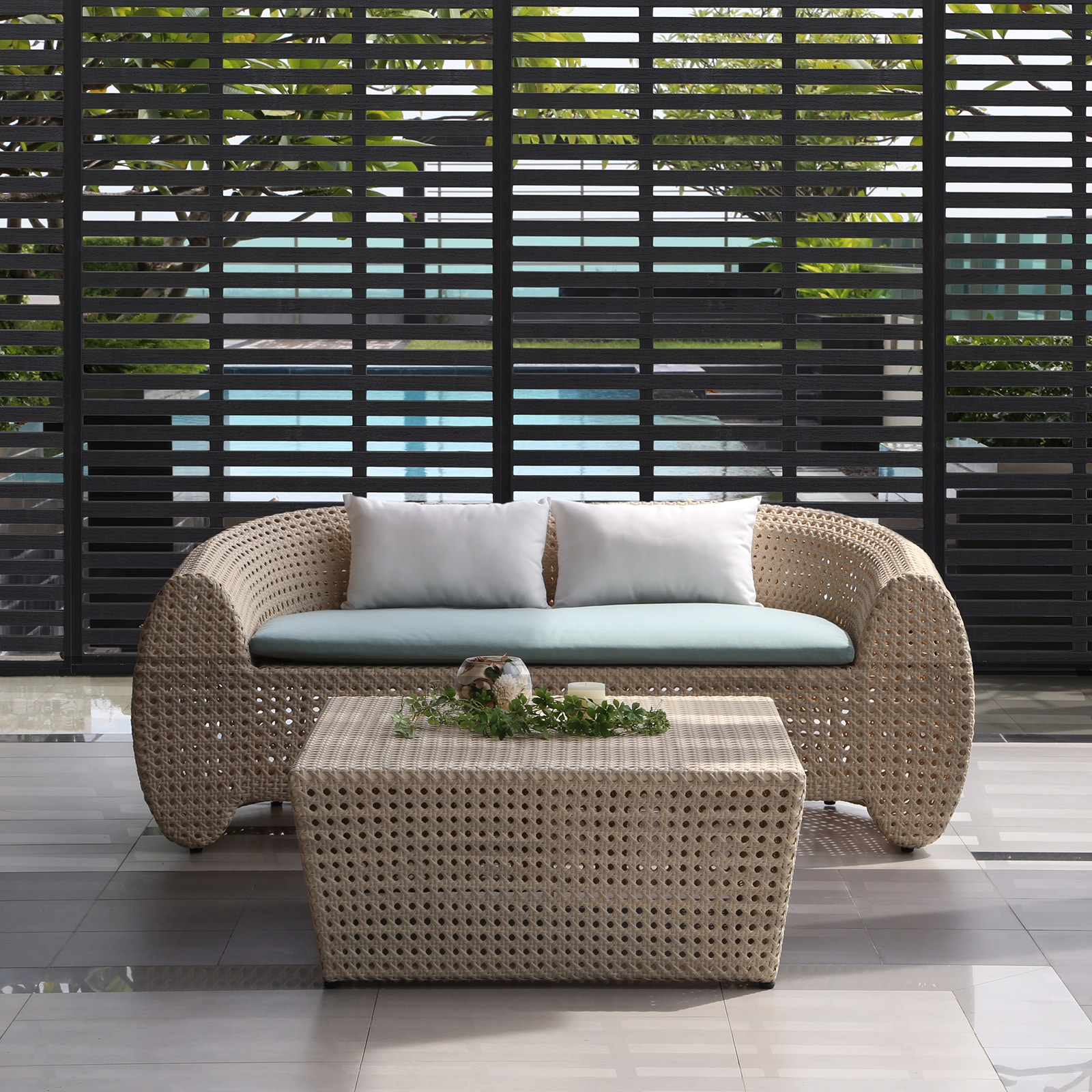Jack Matrix Decor Screen Slats Charcoal