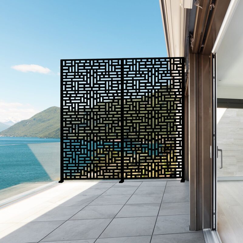 Jack Matrix Decor Screen Tessellation_2410x1205 Charcoal LS2