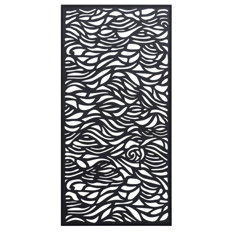 33335 Matrix Decor Screen Ocean Swell Charcoal