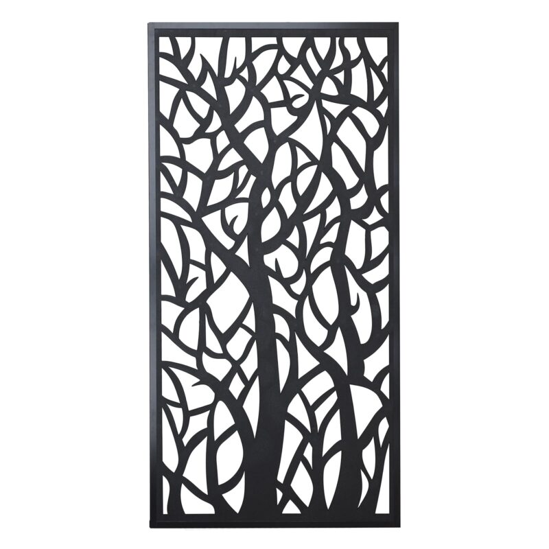 33309 Matrix Decor Screen Woodland Charcoal