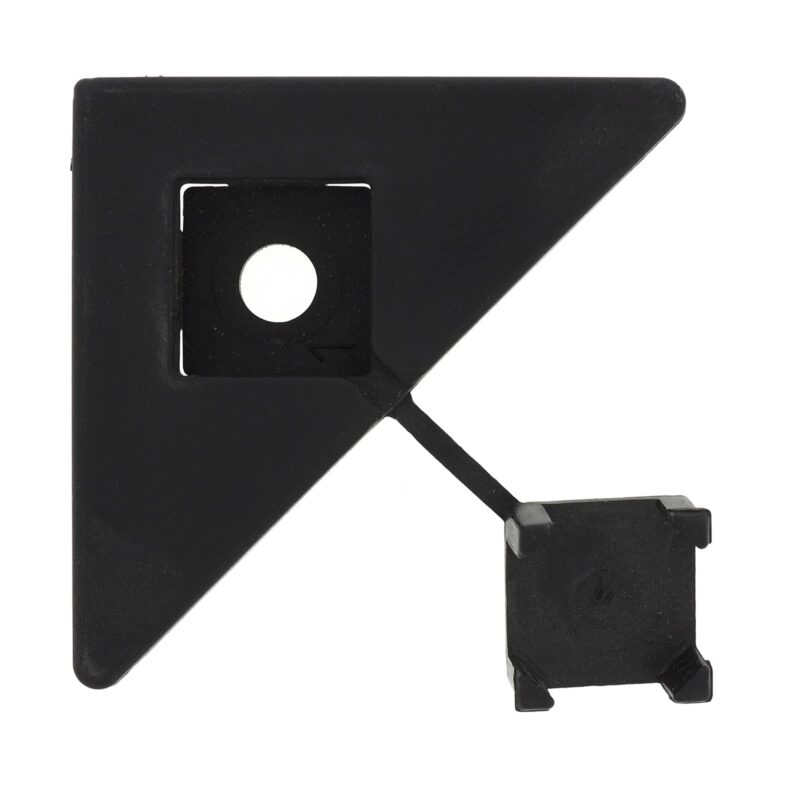 33131 Jack Matrix Lattice Diamond Clips Charcoal