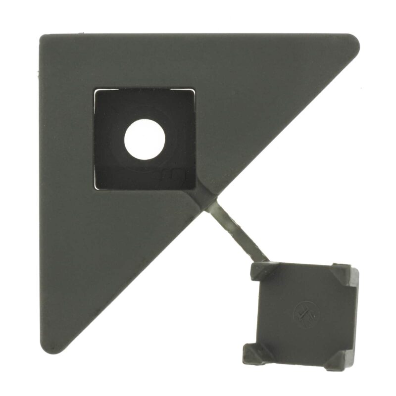 33139 Matrix Lattice Diamond Clips Slate Grey