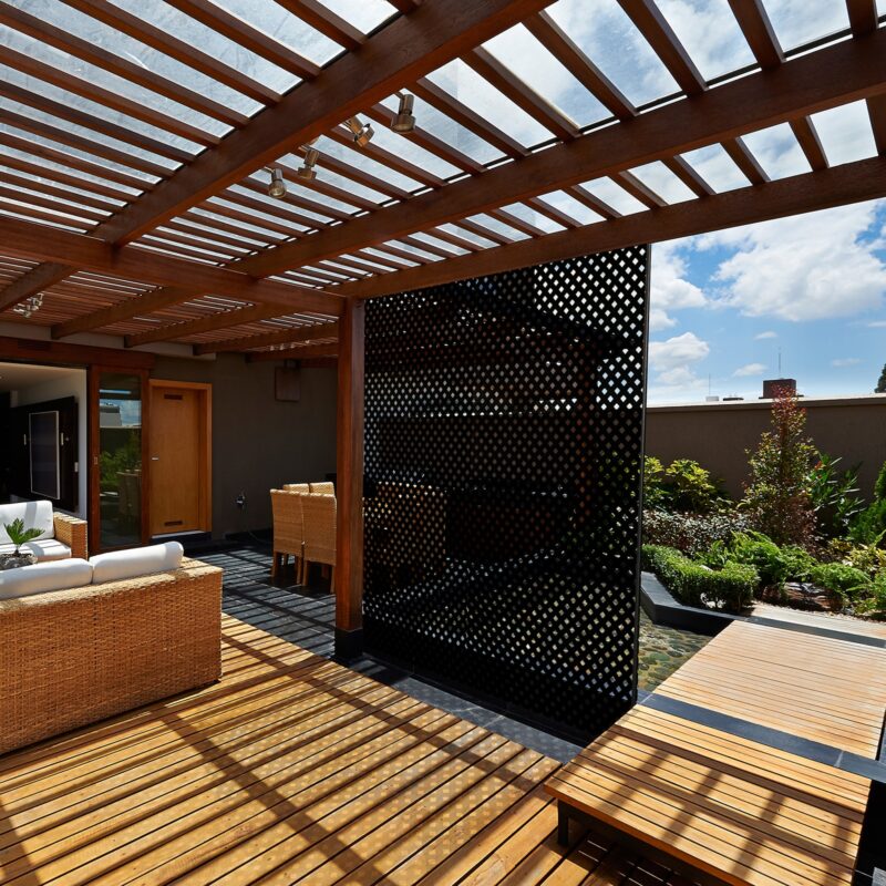 Jack Matrix Privacy Diamond Lattice 2400x1200mm Charcoal