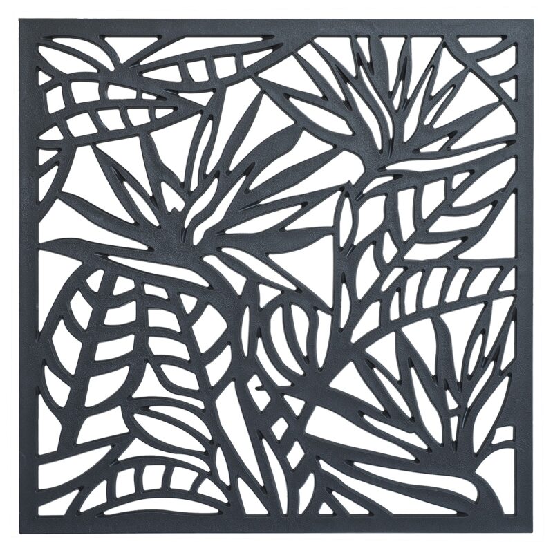 34216 Strelitzia Wall Art Charcoal