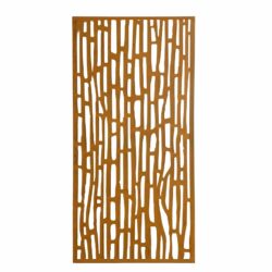 18797 Steel Garden Screen Bungalow